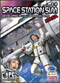 vision video games space station sim